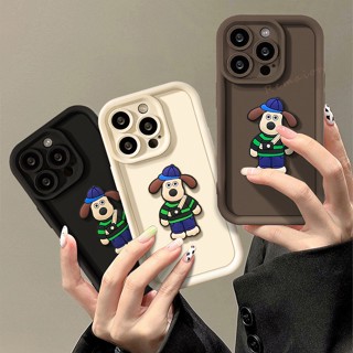 เคสซิลิโคนนิ่ม ลาย Gromit 3D กันกระแทก สําหรับ iPhone 11 12 13 14 15 Pro MAX Plus 11Pro 13Pro 6 6S 7 8 Plus X XR XS MAX 15Pro