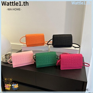 Wttle กระเป๋าสะพายไหล่ ผ้าสักหลาด น้ําหนักเบา สีพื้น แฟชั่นสําหรับสตรี