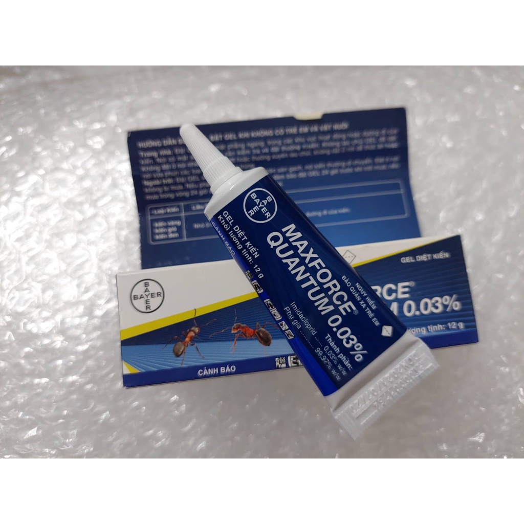 Bayer Maxforce Quantum 12g ยาฆ่ามด - ยี่ห้อเติมเงินได้ ปลอดภัยและมีประสิทธิภาพสุดๆ