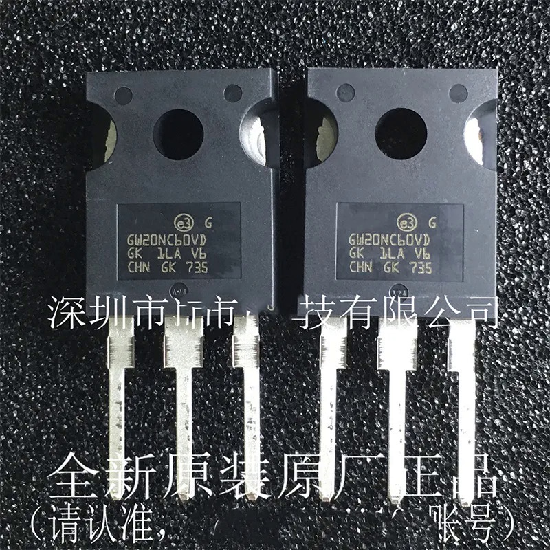 STGW20NC60VD GW20NC60VD TO-247 30A 600V IGBT ทรานซิสเตอร์ field-effect ทรานซิสเตอร์ยี่ห้อใหม่และ TER