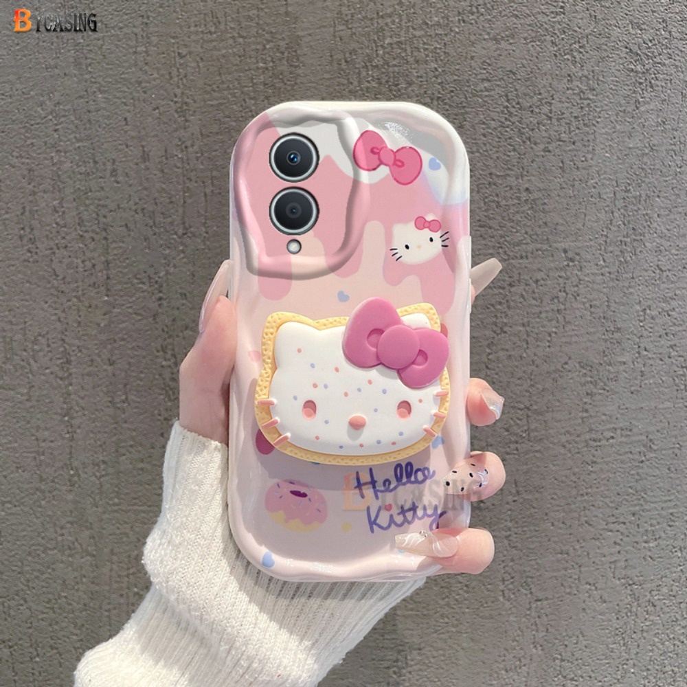 สําหรับvivo Y28 Y18 Y03 Y17s Y27 Y36 Y12s Y20 Y02T Y02s Y35 Y11 Y17 Y16 Y21 Y15 Y12 Y22 Y15s Y20s Y33s Y91s Y91s Y91s Y91Cขอบโค้งกรณีKittyน่ารักกรณีKittyกรณีKittyกรณีKittyกรณีKittyกรณีกรณีKittyกรณีกรณีกรณีของฉันของฉันสีชมพู