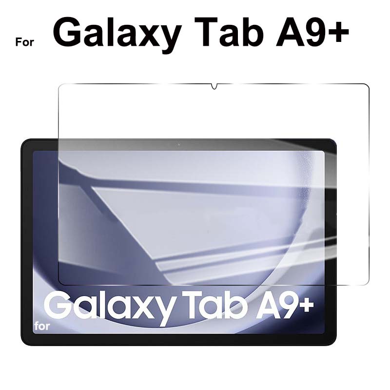 ฟิล์มกระจกนิรภัยกันรอยหน้าจอ แบบใส สําหรับ Samsung Galaxy Tab A9 SM-X115 X110 GalaxyTab A9+ SM-X216 X210 X218 GalaxyTabA9 A9Plus