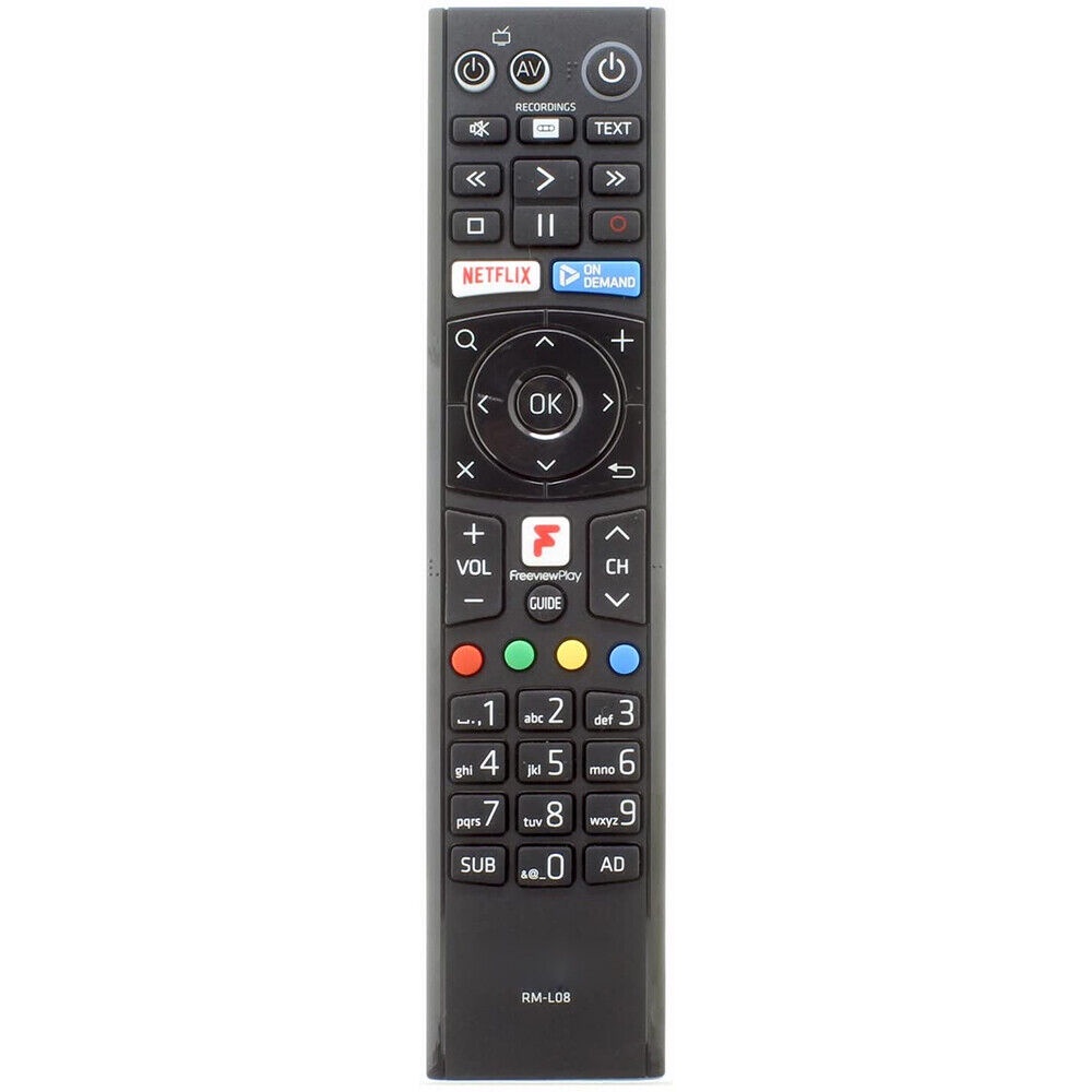 RM-L08 สําหรับ Humax FVP-4000T FVP-5000T Freeview Play HD TV รีโมทคอนโทรล
