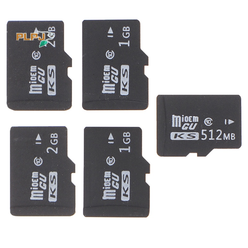 Plpj ใหม่ การ์ด Micro SD ความเร็วสูง 512M 1GB 2GB สําหรับโทรศัพท์มือถือ กล้อง 1 ชิ้น