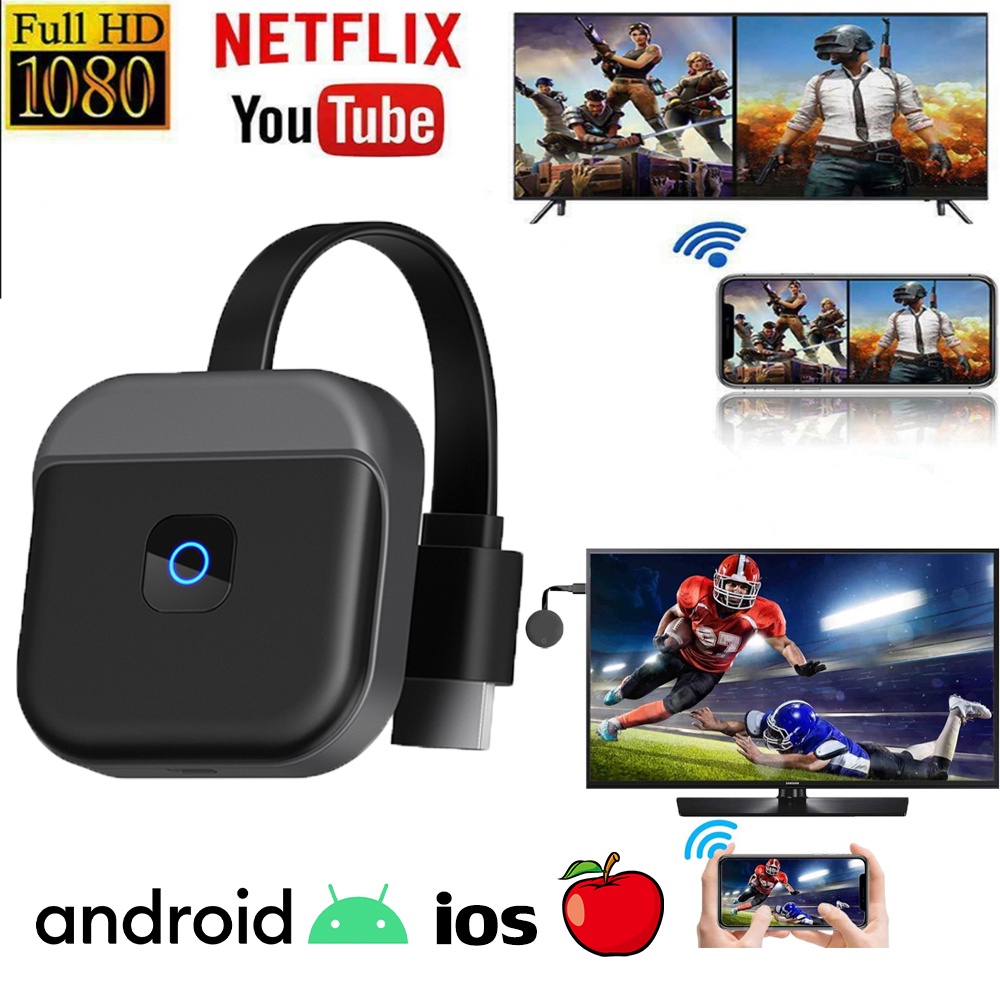 ຕໍ່ໂທລະສັບເຂົ້າ TV ສາຍ HDMI 2.0 ຮອງຮັບ 1080P 60Hz ແຊร์ໜ້າຈໍ