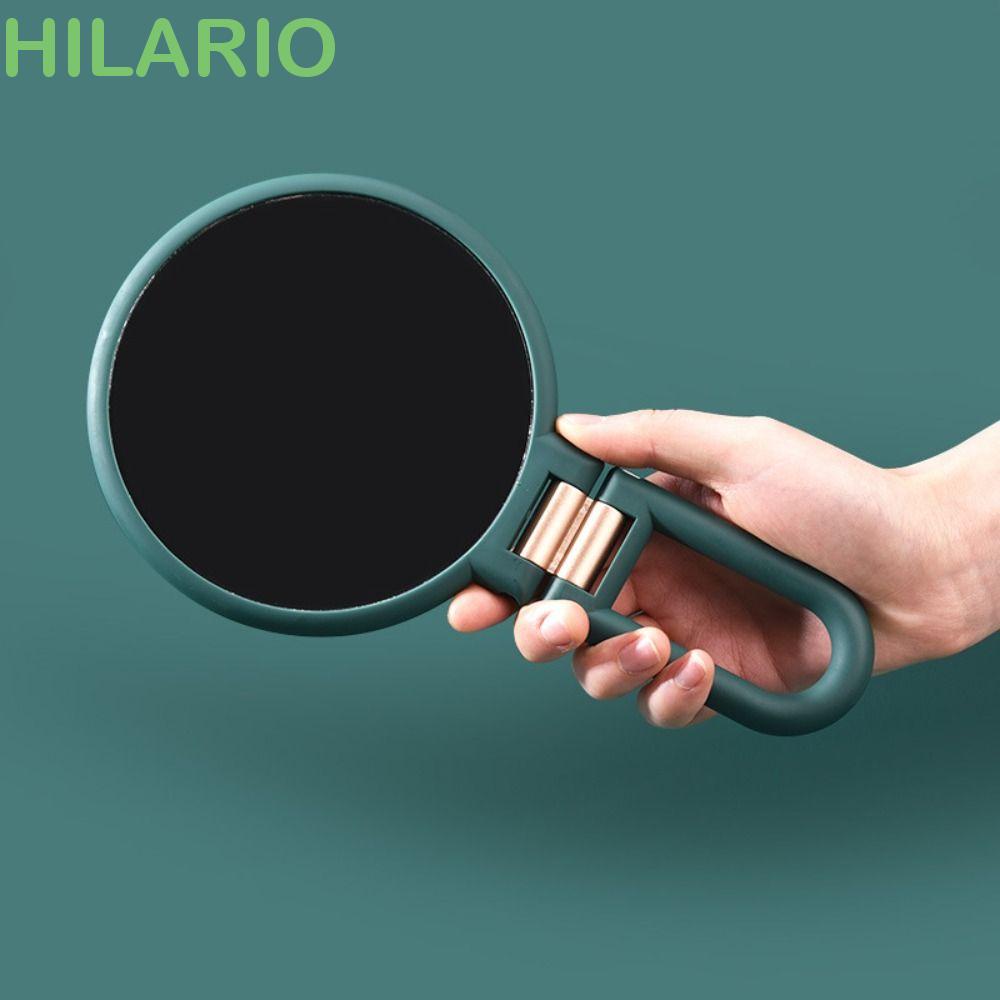 Hilario กระจกแต่งหน้า แบบสองด้าน 5 10 15X พับได้ สําหรับผู้หญิง