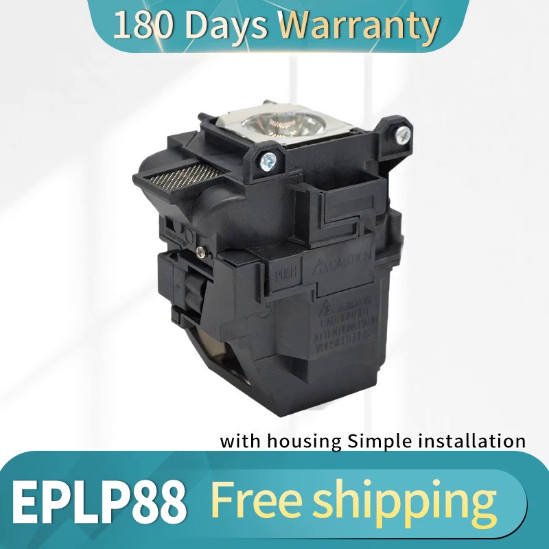 สําหรับโคมไฟโปรเจคเตอร์ ELPLP88 EPSON EB-S04/EB-S31/EB-W31/EB-W32/EB-X31/EB-97H พร้อมตัวเรือน ttc10