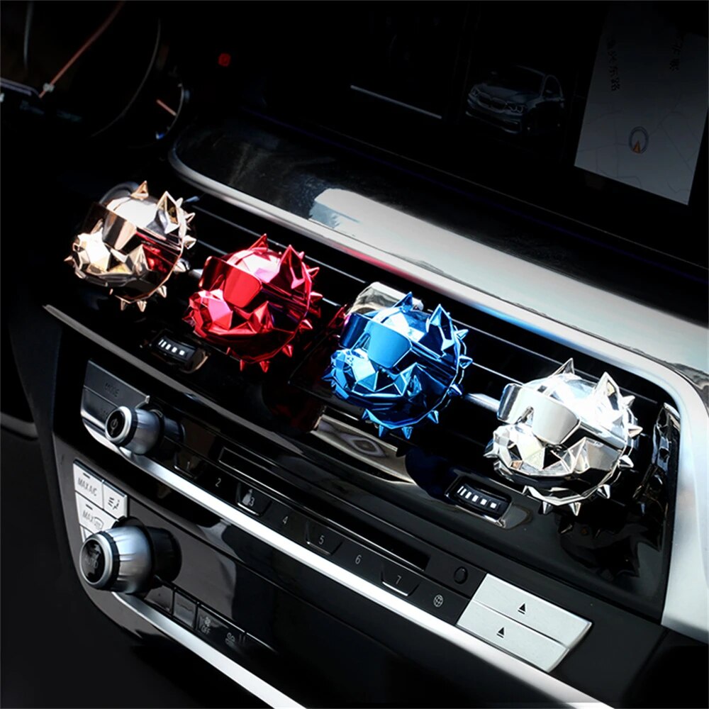 Car Air Vent Decoration Bulldog Air Fresheners Parfume Smell for Car Refreshener Air Freshener Car D