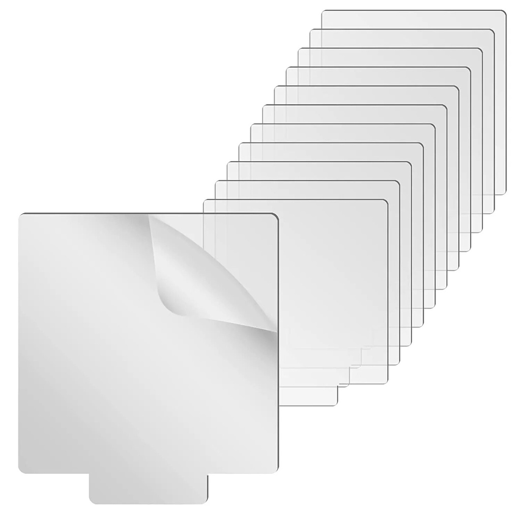 6/12/24/36PCS Acrylic Sheet for LED Light Base, Clear Plexiglass Acrylic Sheet,Square Panel Board , 