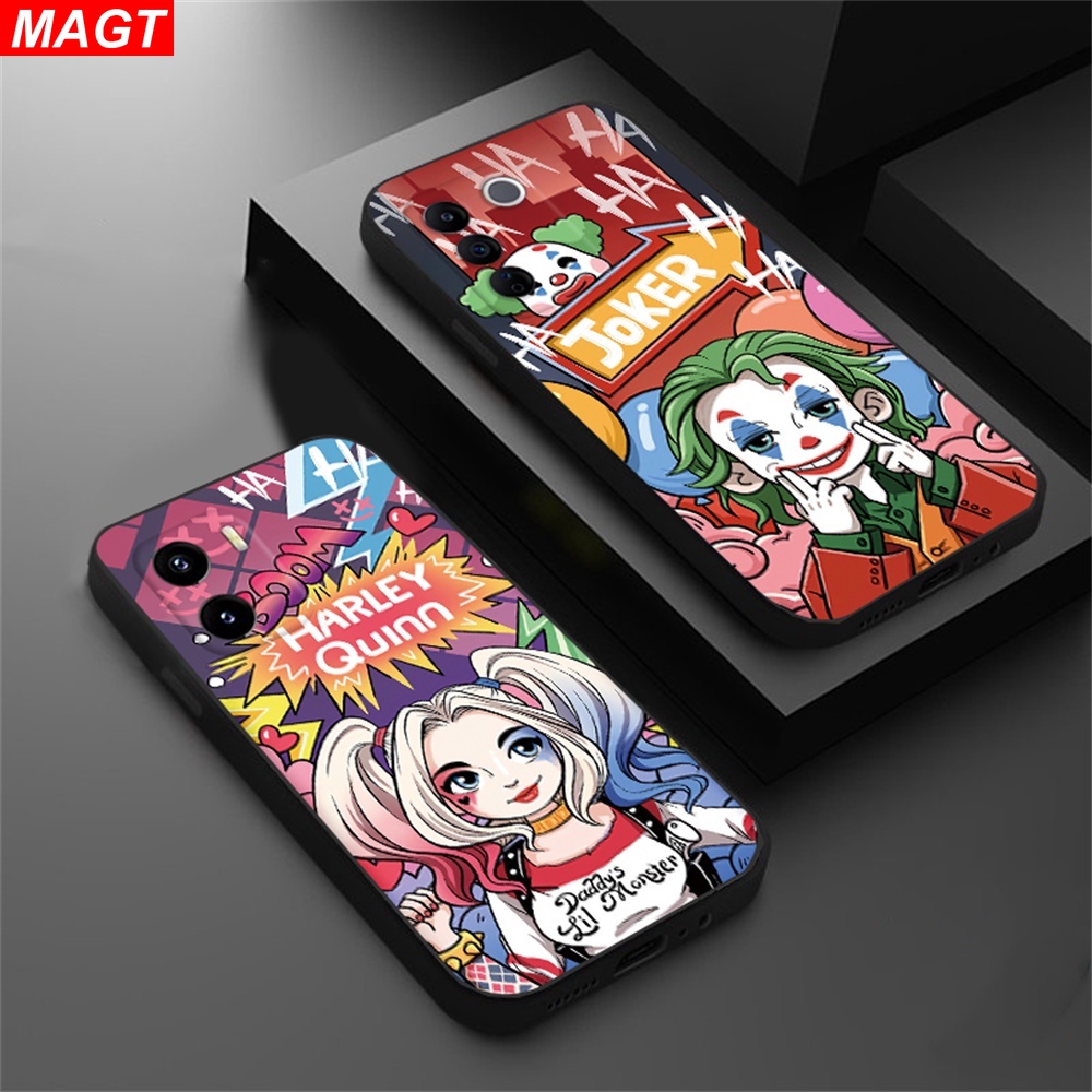 เคสซิลิโคน ลายตัวตลกโกธิค สําหรับ VIVO Y17S Y27 Y36 Y02 V27E Y16 Y35 Y33S Y22S Y21T Y21S Y33S Y11 Y12 Y15 Y17 Y12S Y12A Y15S Y15A Y20S Y20i Y19 Y91C Y30 Y50