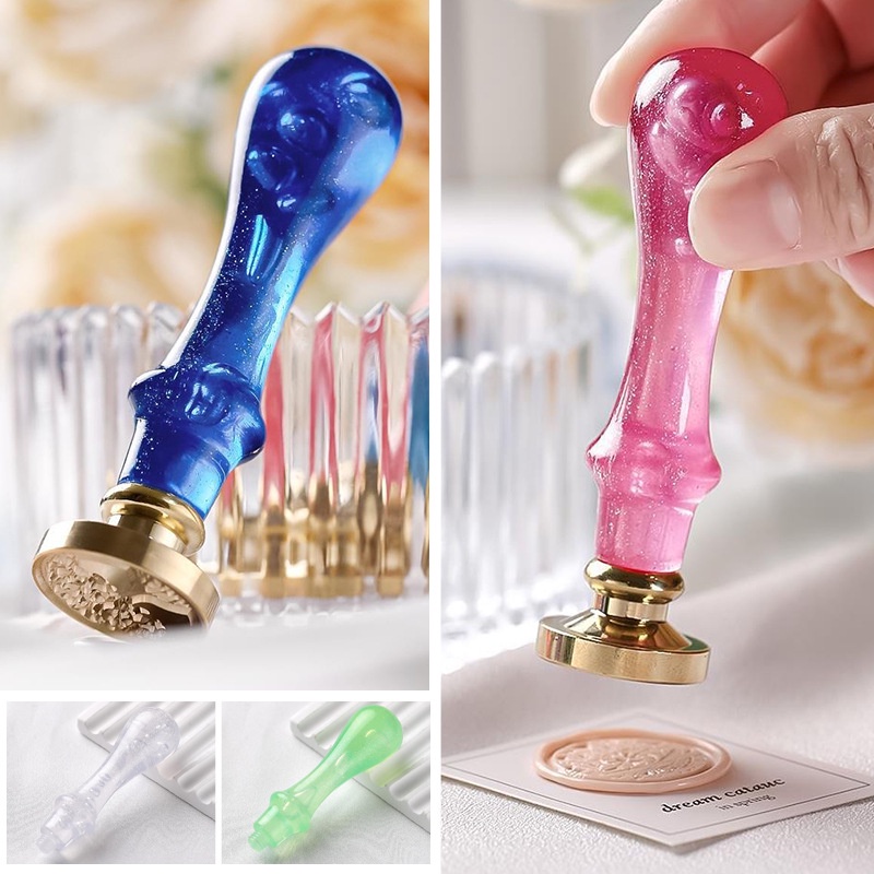 แสตมป์ขี้ผึ้ง เรซิน อีพ็อกซี่ แฮนด์เมด DIY สําหรับเชิญงานแต่งงาน