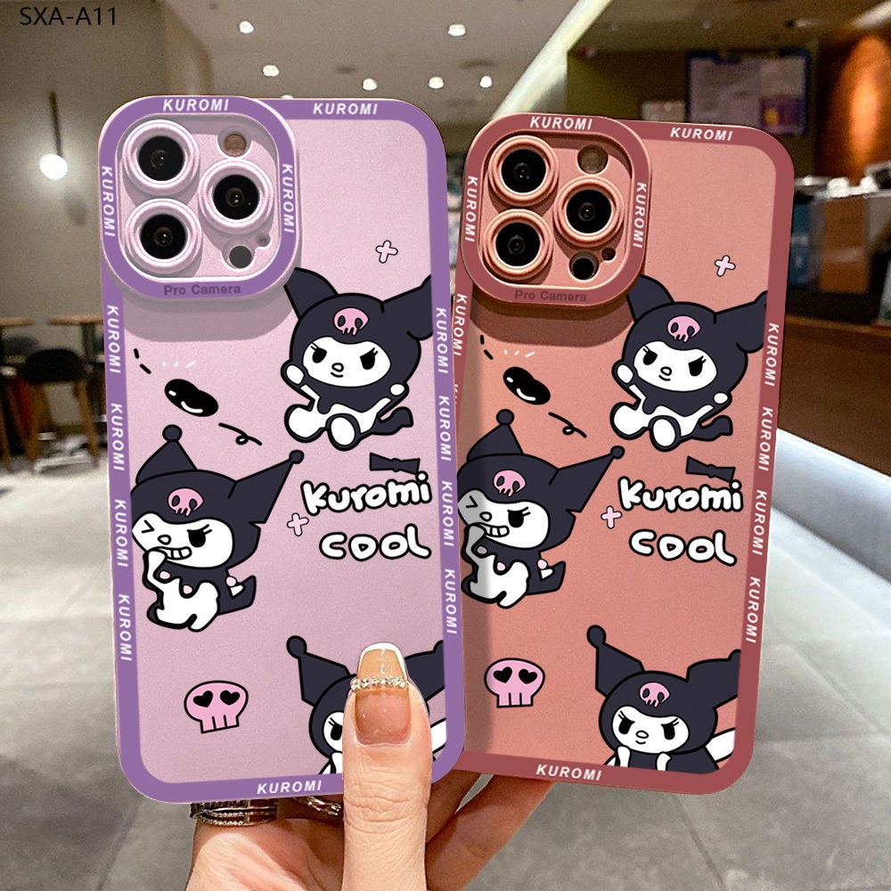 Compatible With Samsung Galaxy A11 A12 A31 A32 A42 A51 A71 4G 5G สำหรับ Girl Lovely เคส เคสโทรศัพท์ Full Cover Thicken Lens Shock-Absorbing Back TPU