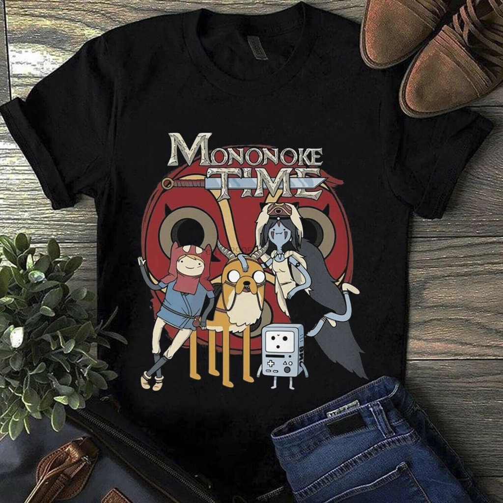 Mononoke Time Adventure Princess ตัวยาว สีดํา ไซซ์ S 3XL