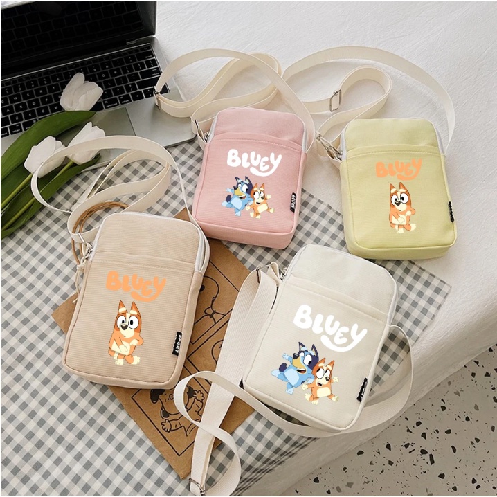 [พร้อมส่ง] Blueys ใหม่ กระเป๋าสตางค์ลําลอง ใบเล็ก ใส่โทรศัพท์ได้ แฟชั่นน่ารัก สําหรับเด็กผู้หญิง และเด็กผู้ชาย 2023