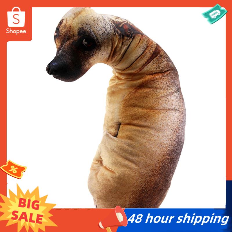 พร้อมส่ง หมอนคอสเพลย์ รูปหัวสุนัขน่ารัก 3D สําหรับเด็ก