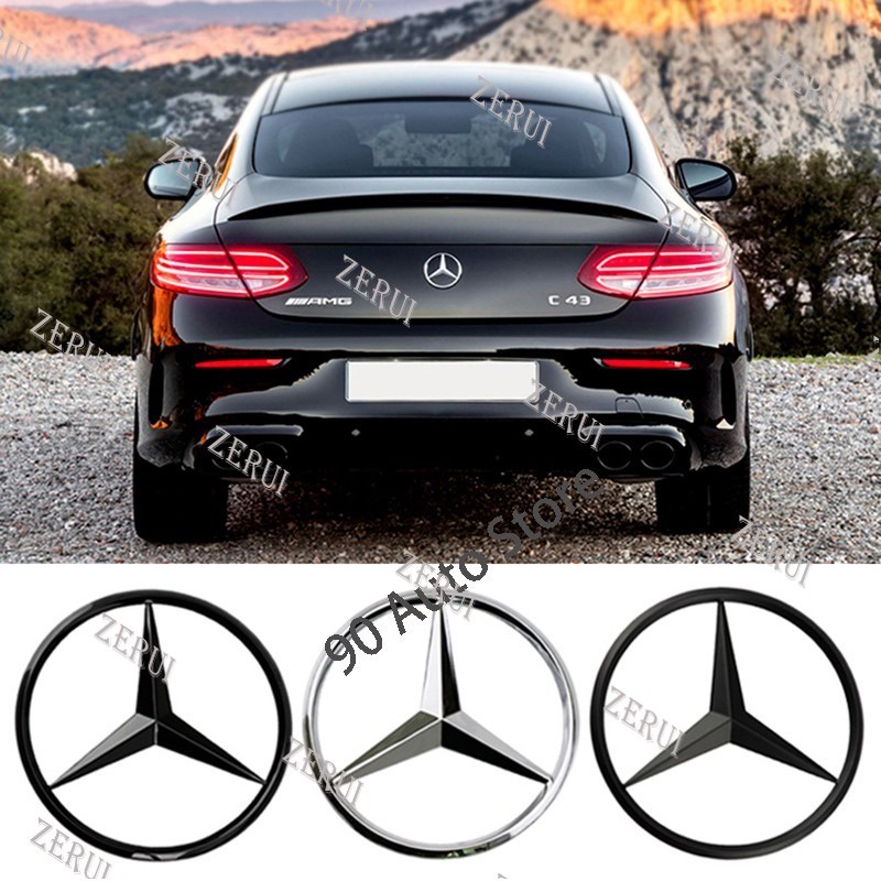 สติกเกอร์ตราสัญลักษณ์ ZR สําหรับ Mercedes Benz GLA GLC CLA CLS SLK A C E Class W117 W176 W204 W205 W213 W253