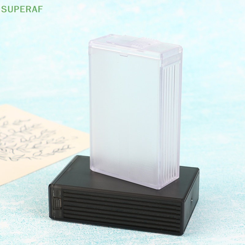 Superaf กล่องพลาสติกใส กันน้ํา สําหรับใส่บุหรี่ 20 ชิ้น