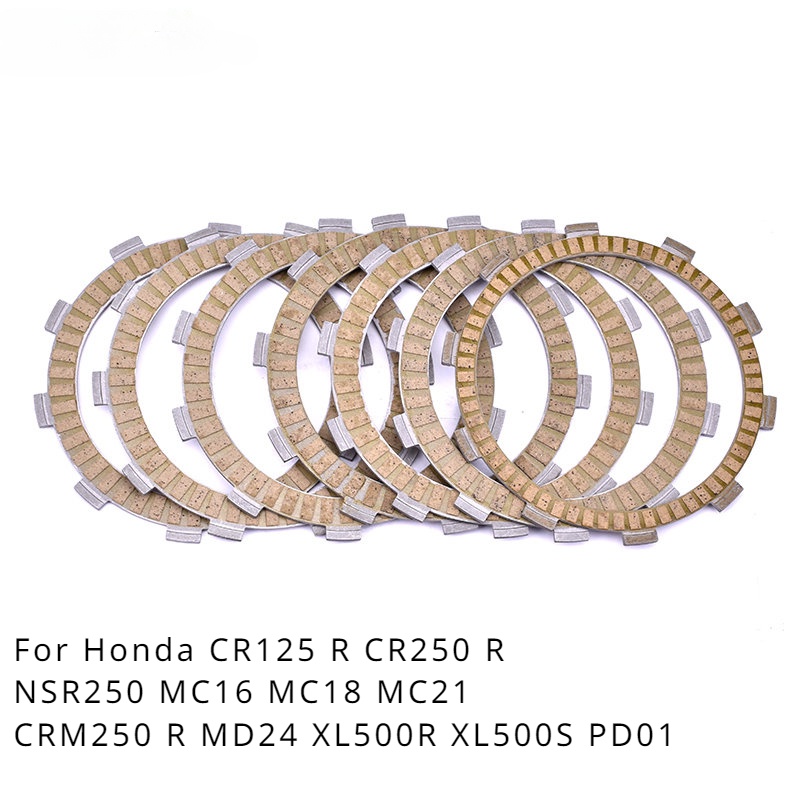 แผ่นอัดคลัทช์ สําหรับ Honda CR125 CR125R CR 125 CR250 CR250R NSR250 MC16 MC18 MC21 CRM250R CRM250 MD