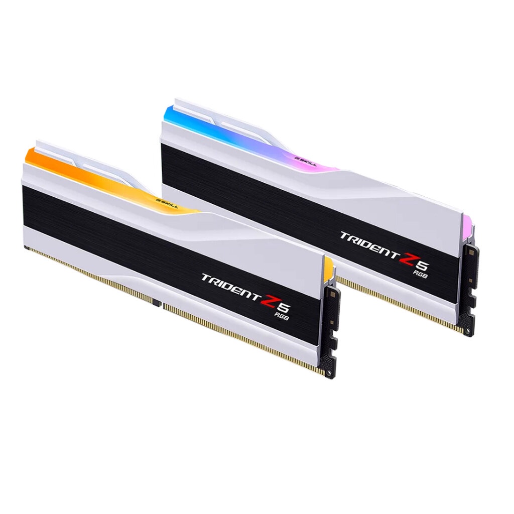 DDR5 G.SKILL Trident Z5 RGB 96GB 6400Mhz WHITE (2x48GB) F5-6400J3239F48GX2-TZ5RW รับประกัน Lifetime 