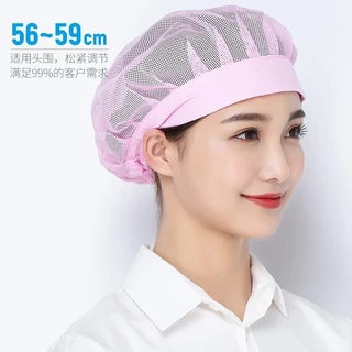 หมวกเชฟ หมวกคลุมผม หมวกทําอาหาร บริการอาหาร ตาข่ายใส่ทํางาน โรงแรม