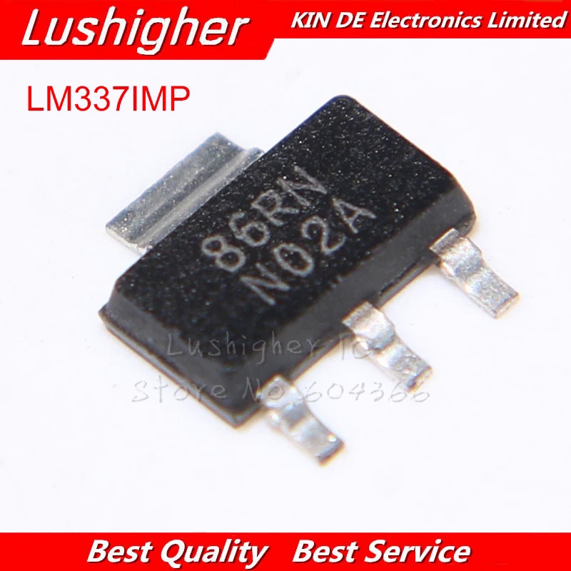 วงจรรวม LM337IMP SOT-223 LM337 SOT223 LM337IMPX 10 ชิ้น