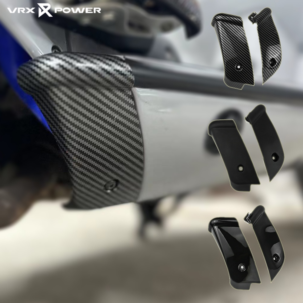 สําหรับ Vespa GTS 300 150 GTV 300 2013-2023 รถจักรยานยนต ์ สปอยเลอร ์ ด ้ านล ่ าง Body Footrest Lower Cover