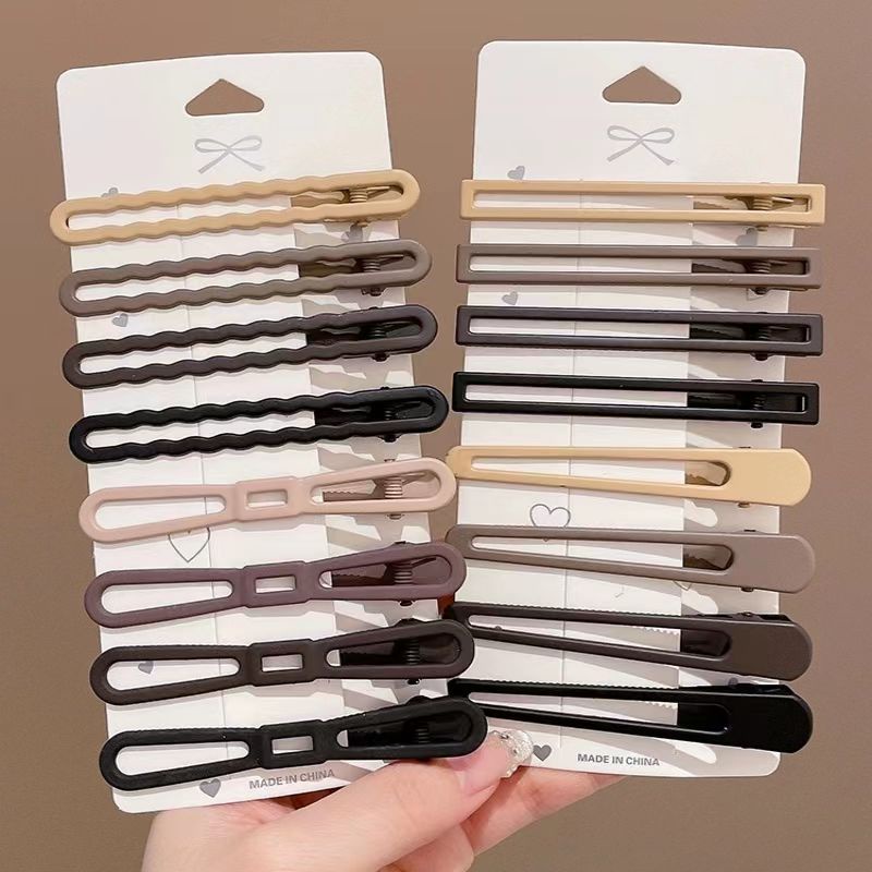 กิ๊บติดผม BB แฟชั่นเกาหลี เรียบง่าย อเนกประสงค์ สําหรับผู้หญิง 13 ชิ้น - รูปที่ 6