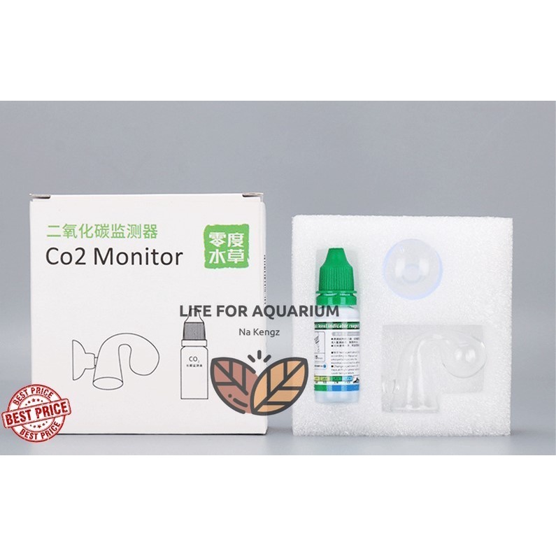 ZRDR Co2 Drop Checker แม่นที่สุด ดรอปเชค ดูสถานคาร์บอน สำหรับตู้ไม้น้ำ ไม้บก ไม้ระบบปิด พรรณไม้น้ำ Life For Aquarium