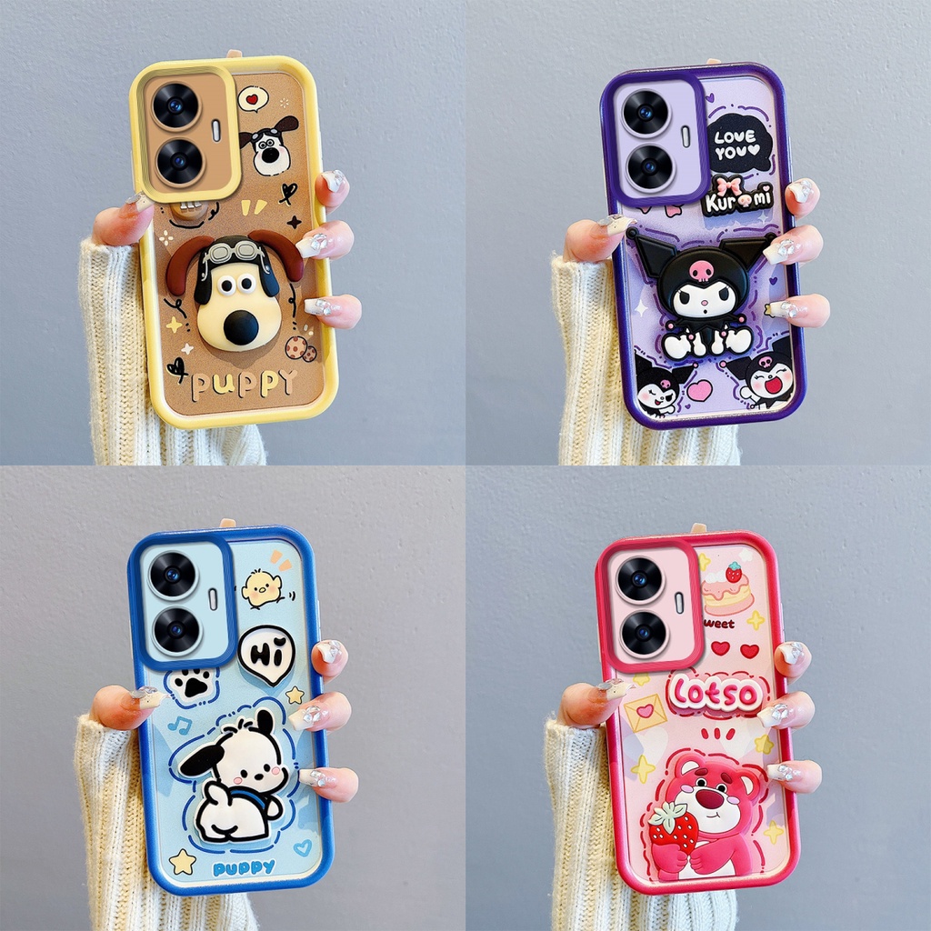 เคส Realme C55 C53 Realme C53 ของเล่นตุ๊กตาน่ารัก กรณีโทรศัพท์มือถือ BB