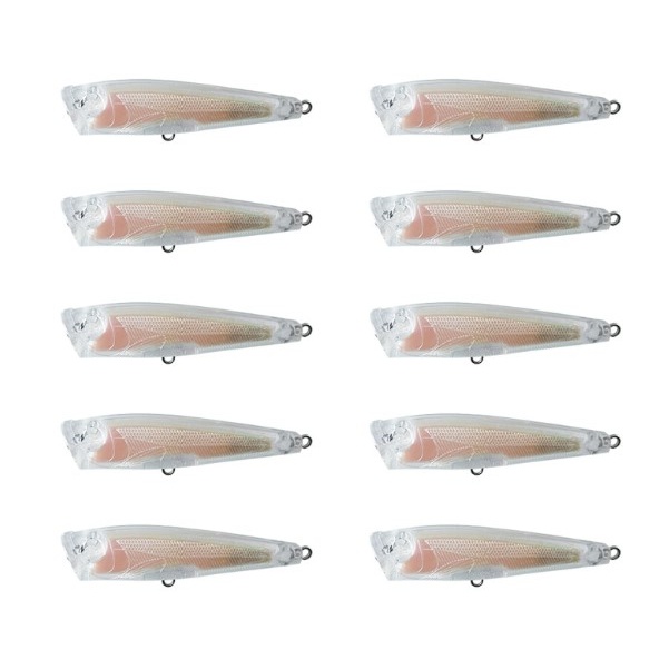 บอดี้ ป๊อบเปอร์ Popper 6.5cm/5.7g เอาไปทำสีสวยๆ งานกระสูบ กะพง แจ่มม