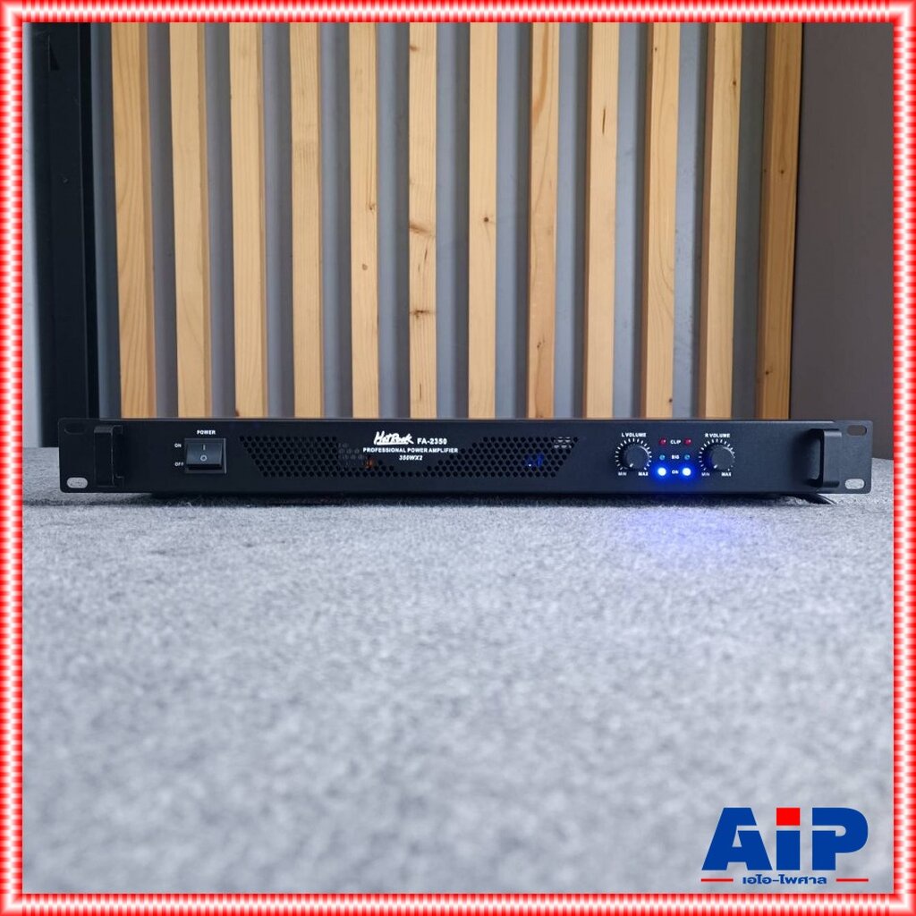 HOTROCK FA-2350 poweramp 1U 2ชาแนล พาวเวอร์แอมป์ แอมป์ขยายเสียง ซัพพลายแบบสวิทชิ่ง 2CH FA 2350 FA2350 เอไอ-ไพศาล