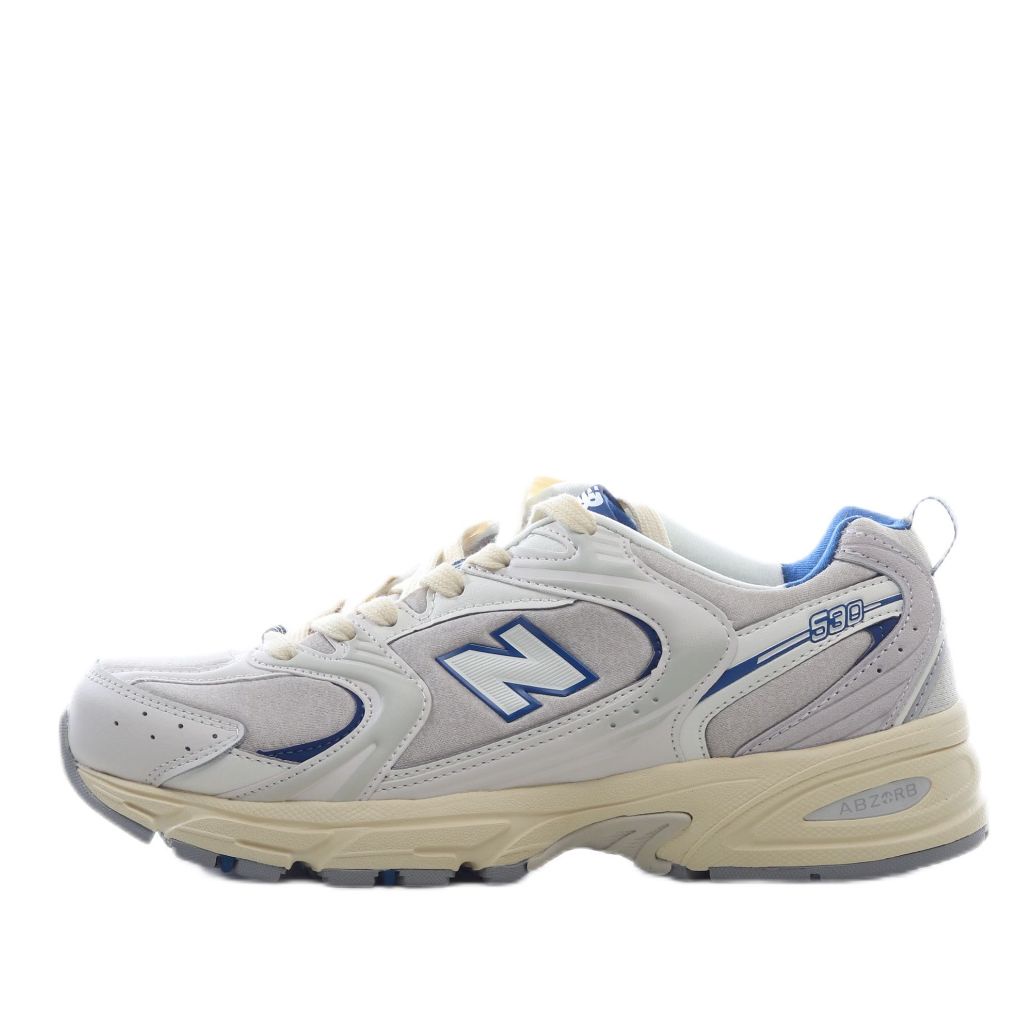 New Balance 530 ของแท้ 100% White Blue MR530AM NB530 NB 530 Sneaker รองเท้าผ้าใบ เล่นกีฬาสบาย ๆ