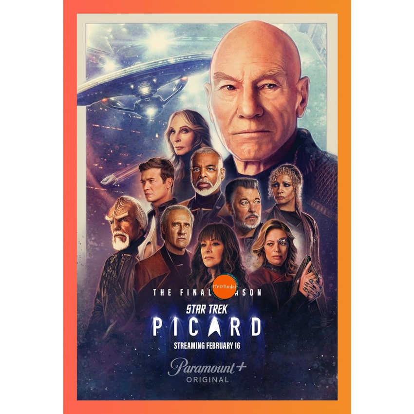 DVD ซีรีส์ฝรั่ง Star Trek Picard Season 3 (2023) สตาร์ เทรค พิคาร์ด ปี 3 (10 ตอน) หนังใหม่ เสียง ไทย/อังกฤษ | ซับ ไทย/อั