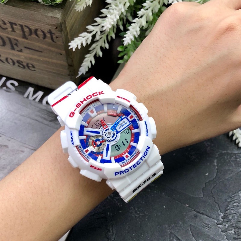 นาฬิกาข้อมือ G-shock Up to 40th Anniversary Limited Edition Ga110 สไตล์สปอร์ต สําหรับผู้ชาย และผู้หญิง
