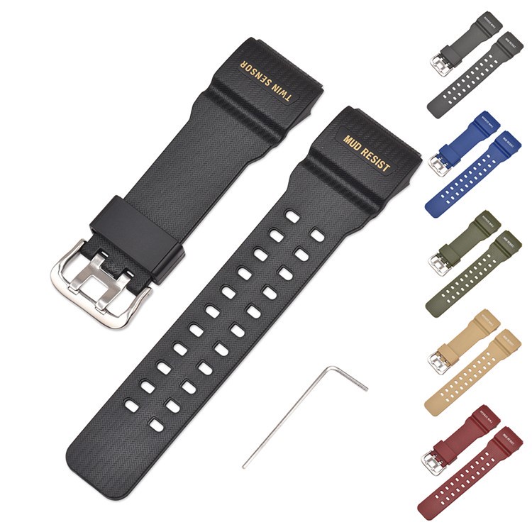 สําหรับสายนาฬิกา Casio GG-1000/GWG-100/GSG-100 นาฬิกาอุปกรณ์เสริมเหมาะสําหรับสาย Casio GG-1000 เปลี่ยนโคลนขนาดเล็ก King นาฬิกาอุปกรณ์เสริม