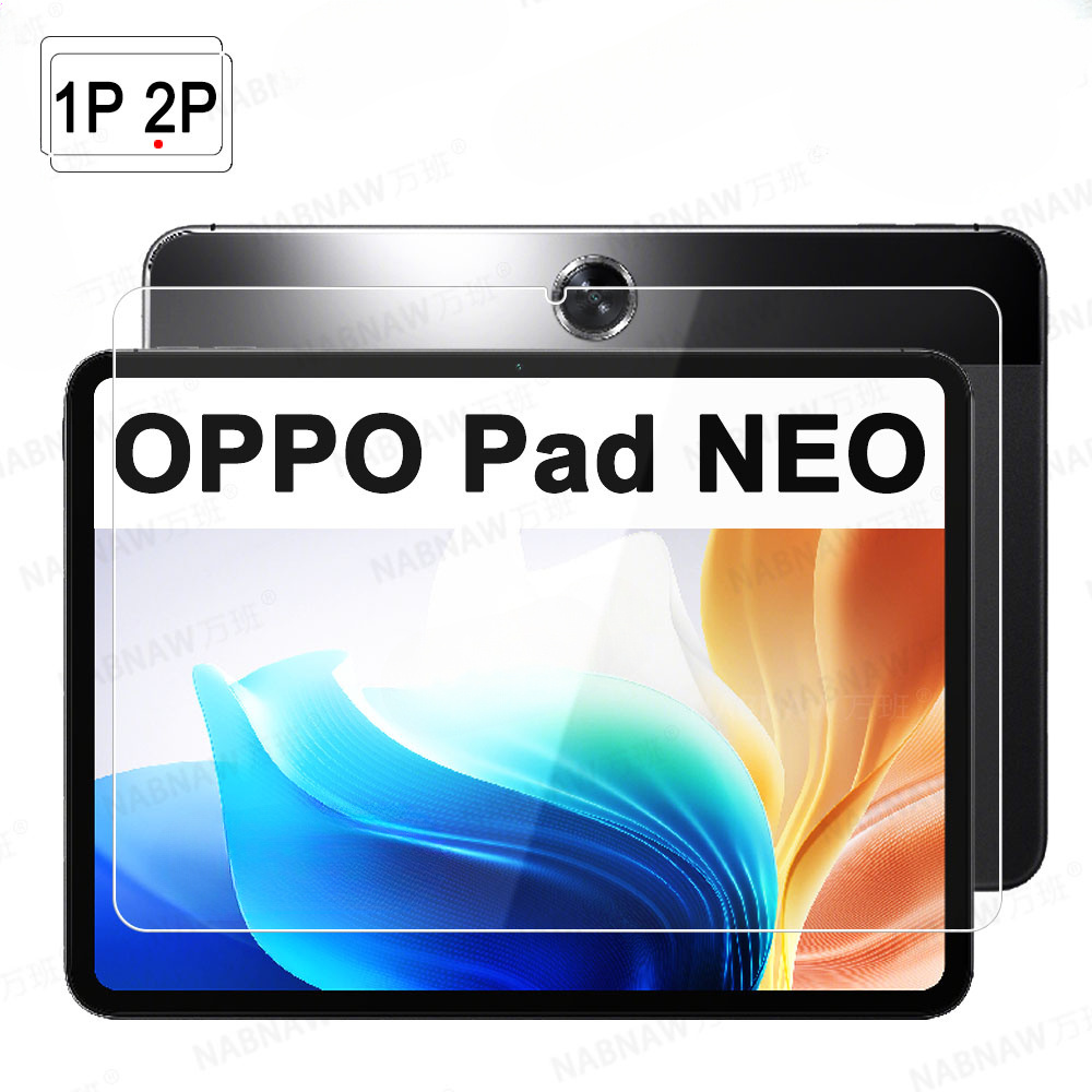 ฟิล์มกระจกนิรภัยกันรอยหน้าจอ HD กันรอยขีดข่วน สําหรับ OPPO Pad NEO 2024 LTE WiFi 11.4 นิ้ว OPD2302 OPD2303