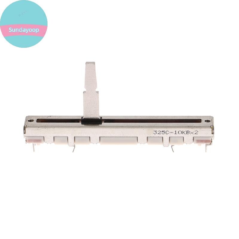 Sund 1 ชิ้น RS45 Series ตรง Slip Potentiometer Pitch Tempo Fader 10KB2 DCV1024 ความยาวทั้งหมด 60 มิล