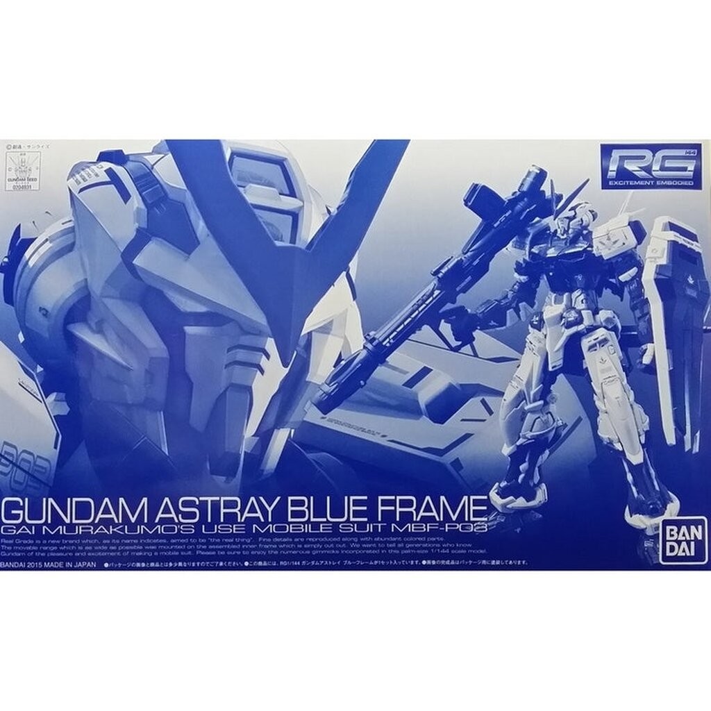 [พร้อมส่ง] Premium BANDAI RG 1/144 MBF-P03 Gundam Astray Blue Frame