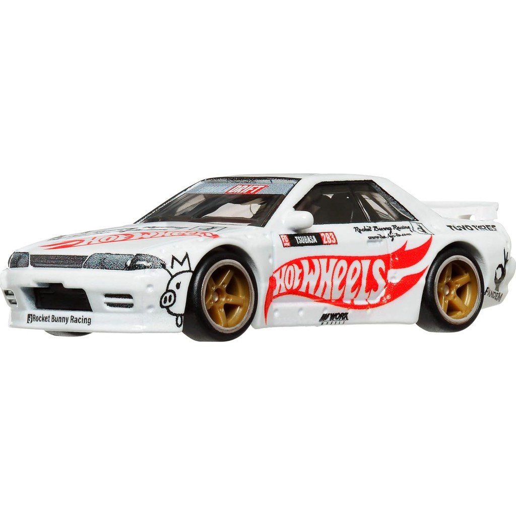 i17 โมเดลรถขนาดเล็ก 🌱 Hot Wheels Premium Nissan Skyline GT-R R32 PANDEN スカイライン パンデン ญี่ปุ่น ใหม่