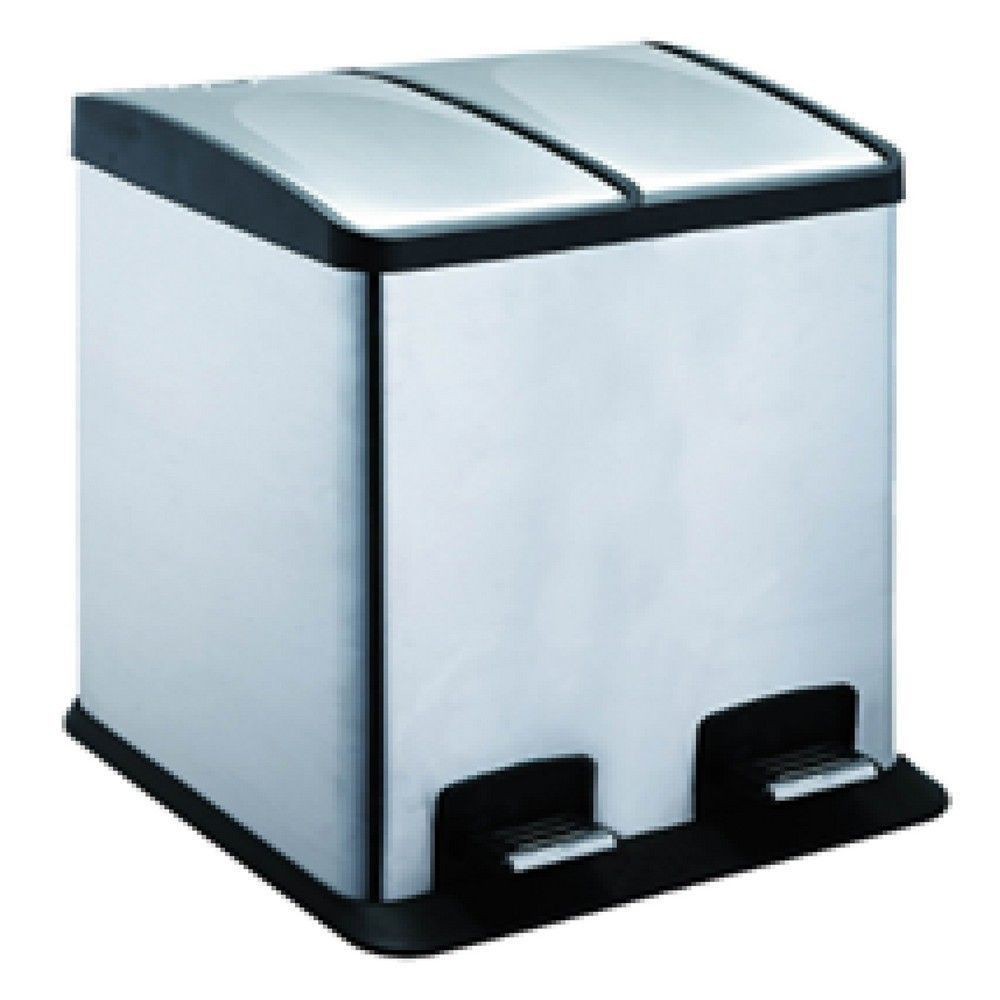 ถังขยะเหลี่ยม SK07091B-2-003 24 ลิตร ถังขยะ ถังขยะและถุงขยะ ผลิตภัณฑ์และของใช้ภายในบ้าน PEDAL BIN  S