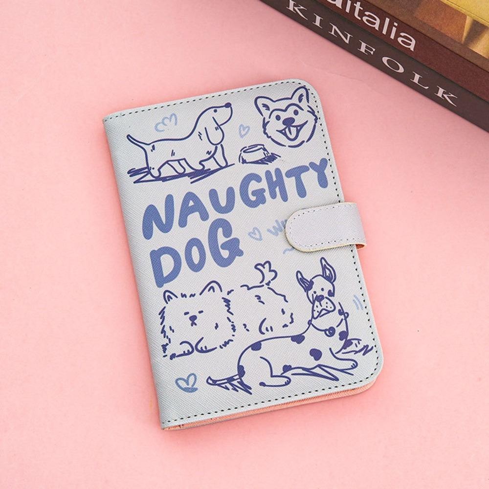 MXMIO ปกหนังสือเดินทางลูกสุนัขพร้อมช่องใส่การ์ด,กันน้ํามัลติฟังก์ชั่แมวหนังหนังสือเดินทางกระเป๋า,ง่ายตั๋วโฟลเดอร์กรณีบัตรเครื่องบินตรวจสอบ-ใน RFID ปิดกั้นหนังสือเดินทางคลิปเดินท - รูปที่ 5