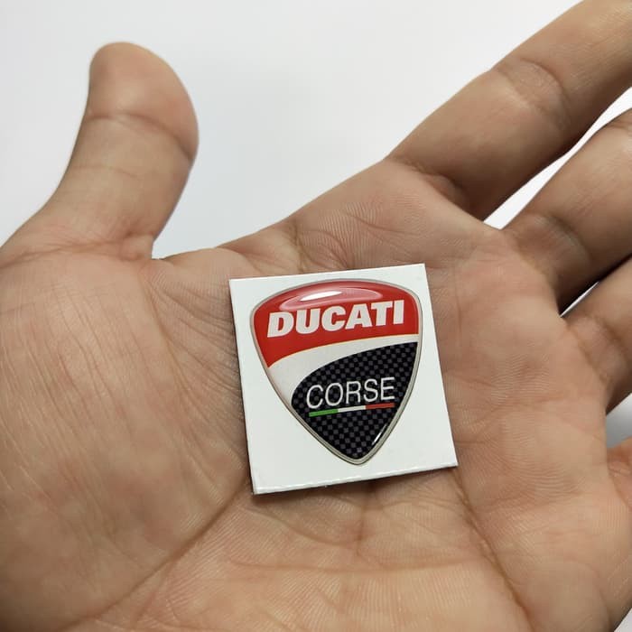 สติ๊กเกอร์ ducati corse นูนขนาดเล็ก