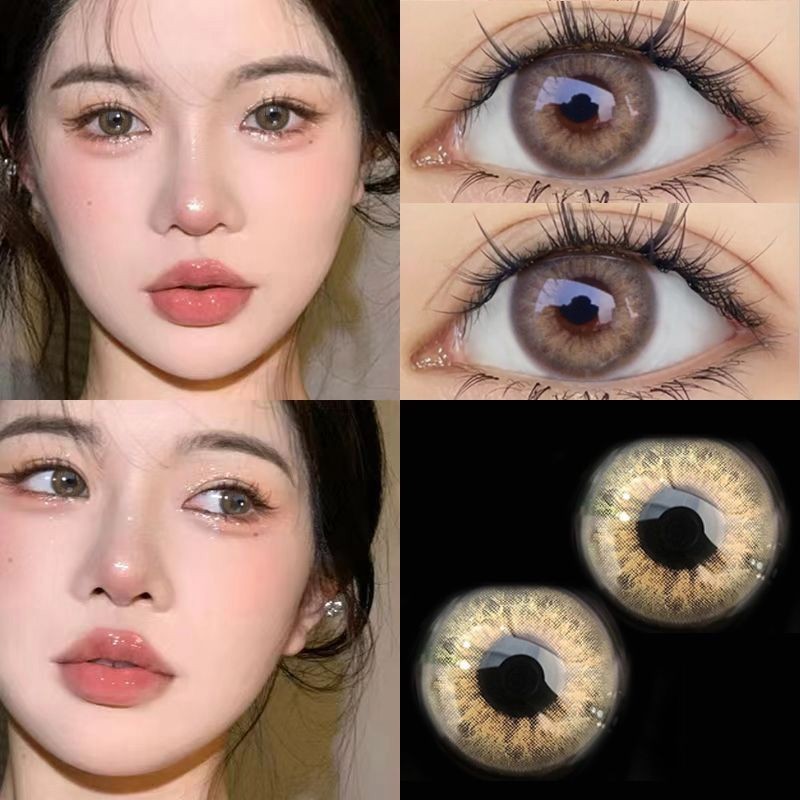 （COD) -1.00~-6.00 🍬คอนแทคเลนส์สี🍬 คอนแทคเลนส์ครึ่งปี คอนแทคเลนส์ คอนแทคเลนส์สายตาสั้น 14.0mm/14.5mm 