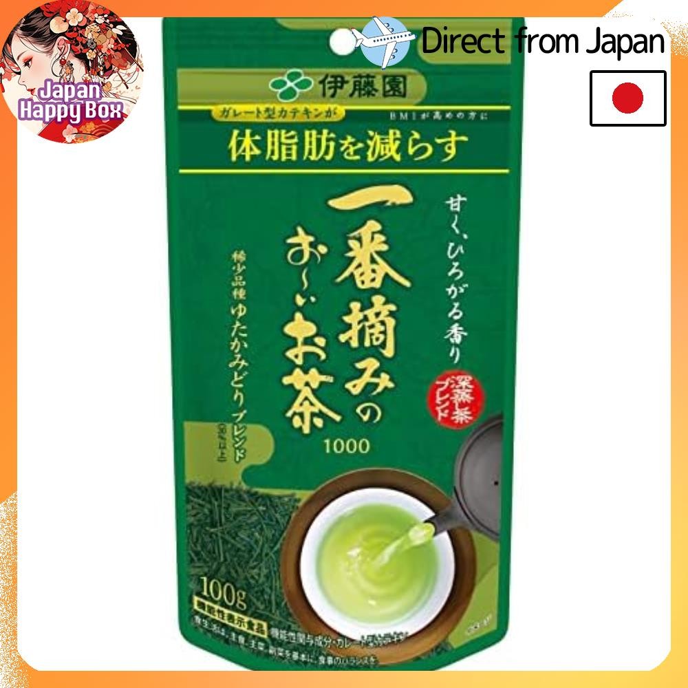 【Direct from Japan】[itoen] ชาที่เลือกมากที่สุดยูทากะมิโดริผสม 100 กรัม [อาหารที่ใช้งานได้] 1,000