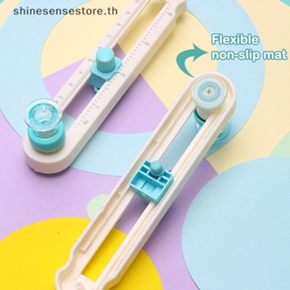 Shine เครื่องตัดวงกลม ปรับได้ 360 องศา DIY สําหรับตัดกระดาษ การ์ด และเข็มทิศ