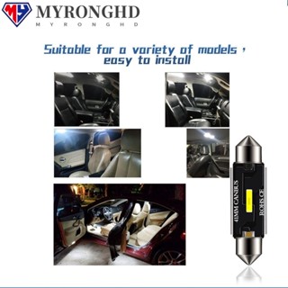 Myronghd หลอดไฟโดม C5W 1860 SMD C10W สําหรับรถยนต์ 5 ชิ้น