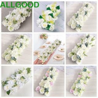 Allgoods ซุ้มประตู ผ้าไหม ลายดอกไม้ ดอกโบตั๋น ไร้สารพิษ 50 ซม. DIY