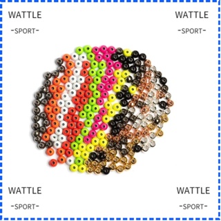 Wattle ลูกปัดทังสเตนอัลลอย ขนาด 2.0 มม. 2.5 มม. 2.8 มม. 3.3 มม. 3.5 มม. คุณภาพสูง สําหรับตกปลา 2023