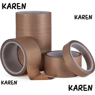 Karen เทปสูญญากาศ PTFE กันน้ํา ทนอุณหภูมิสูง 10 เมตร ต่อม้วน