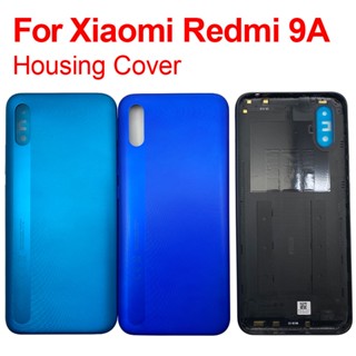 ฝาครอบแบตเตอรี่ด้านหลัง พร้อมเลนส์กระจกกล้อง สําหรับ Xiaomi Redmi 9A M2006C3LG M2006C3LI